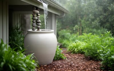 Récupérer l’eau de pluie sans gouttières : Comment faire avec une simple bâche et une cuve ?